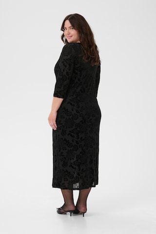 KAFFE CURVE Dress 'KCRosie' in Black