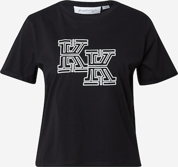 KENDALL + KYLIE Shirt in Zwart: voorkant