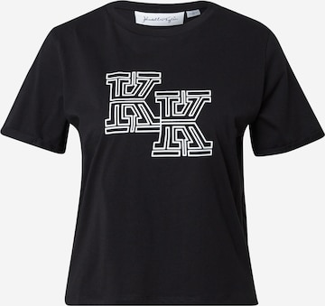 KENDALL + KYLIE T-Shirt in Schwarz: predná strana