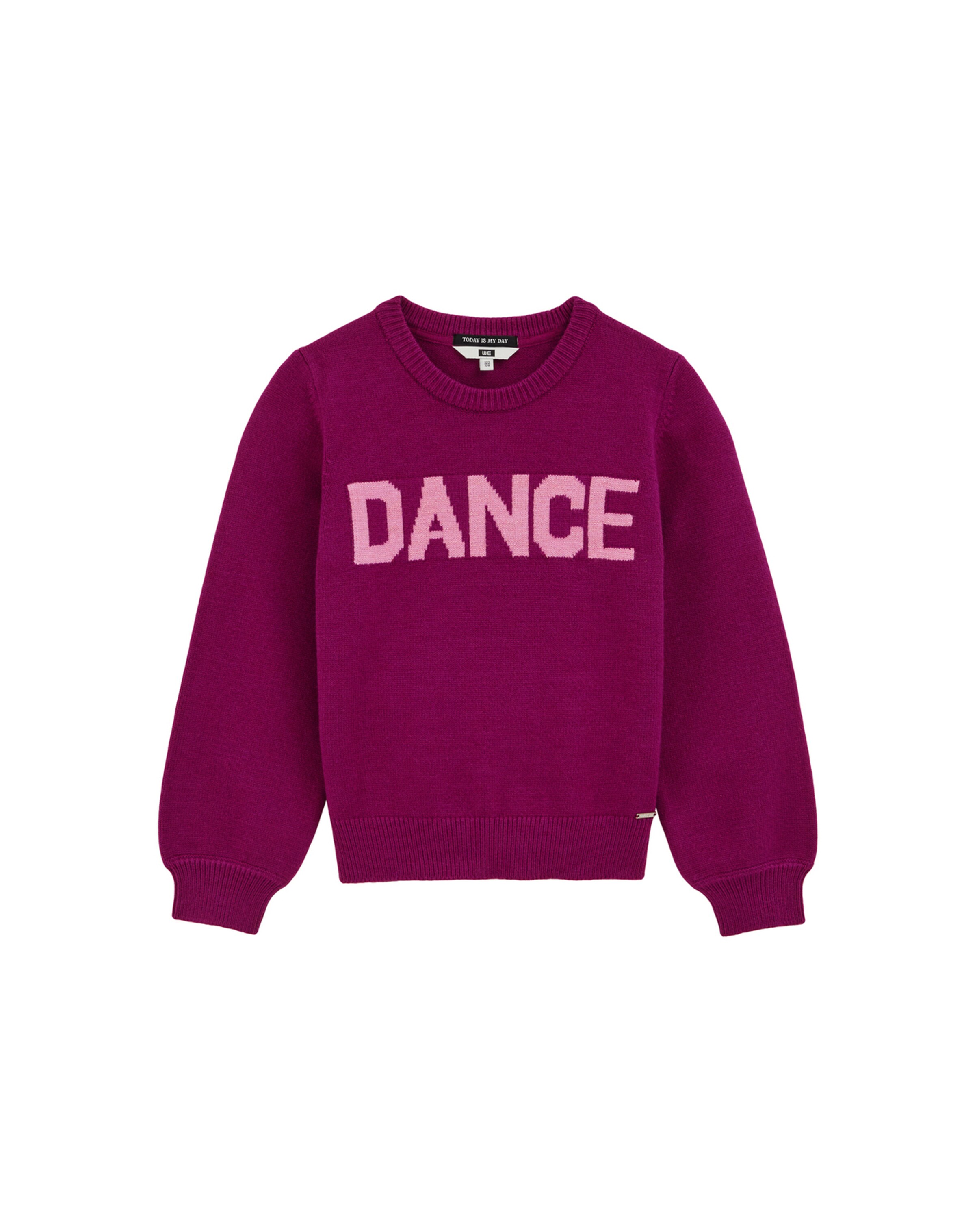 WE Fashion Neulepaita värissä vaaleanpunainen: etupuoli