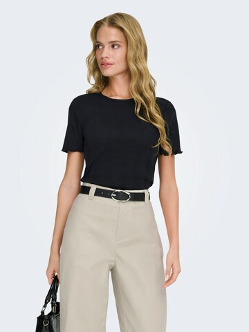 Maglietta 'ONLTenna' di ONLY in nero: frontale