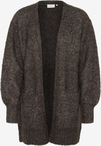 Cardigan 'Trina' Kaffe en marron : devant