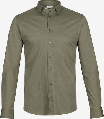 Shiwi - Slim Fit Camisa 'Pablo' em verde: frente