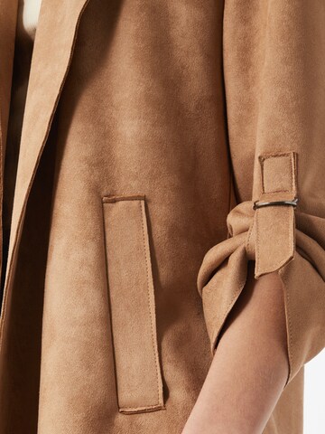 ONLY Between-Seasons Coat 'Joline' in Brown