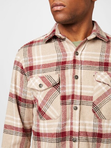 Trendyol Regular fit Button Up Shirt in Brown