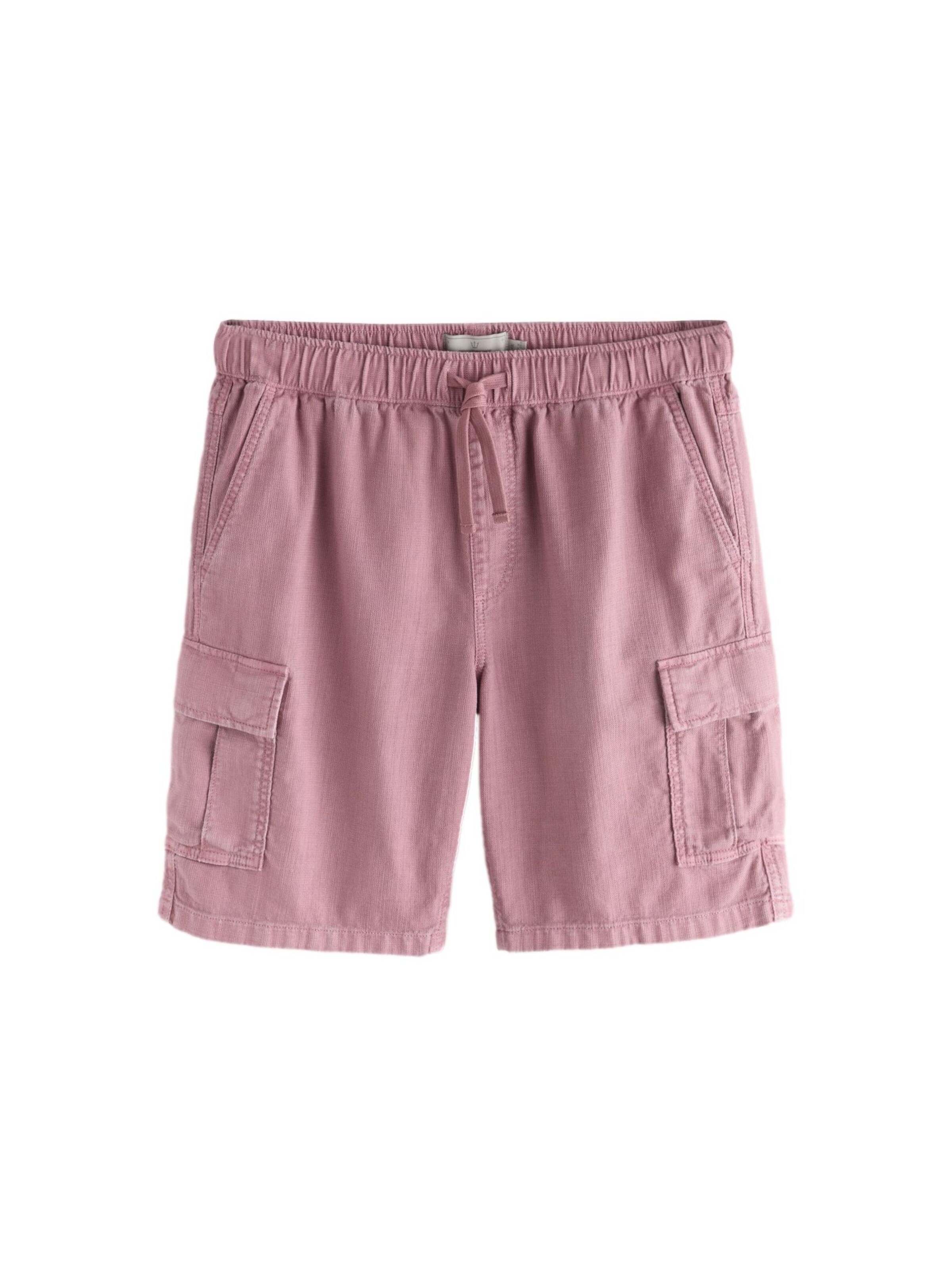 Next Cargo Pants in Pink: front
