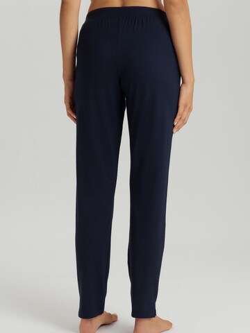 Hanro Pajama pants ' Sleep & Lounge ' in Blue