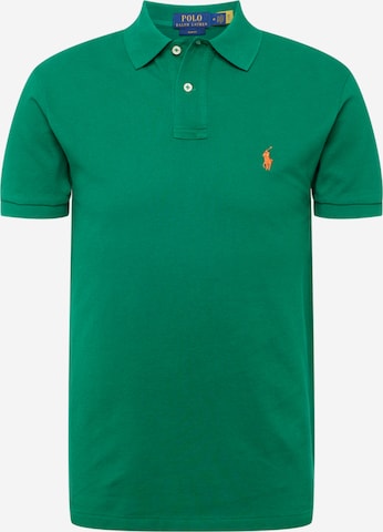 Coupe regular T-Shirt Polo Ralph Lauren en vert : devant