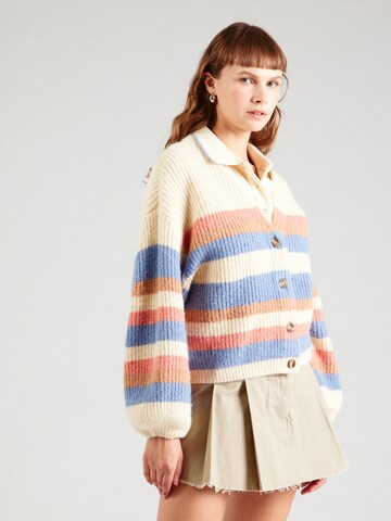 ROXY Cardigan i beige: forside