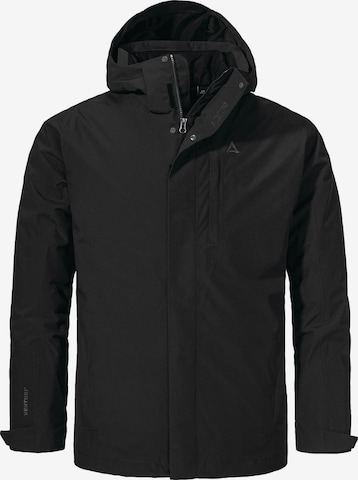 Schöffel Outdoorjacke 'Tamina' in Schwarz: Vorderseite