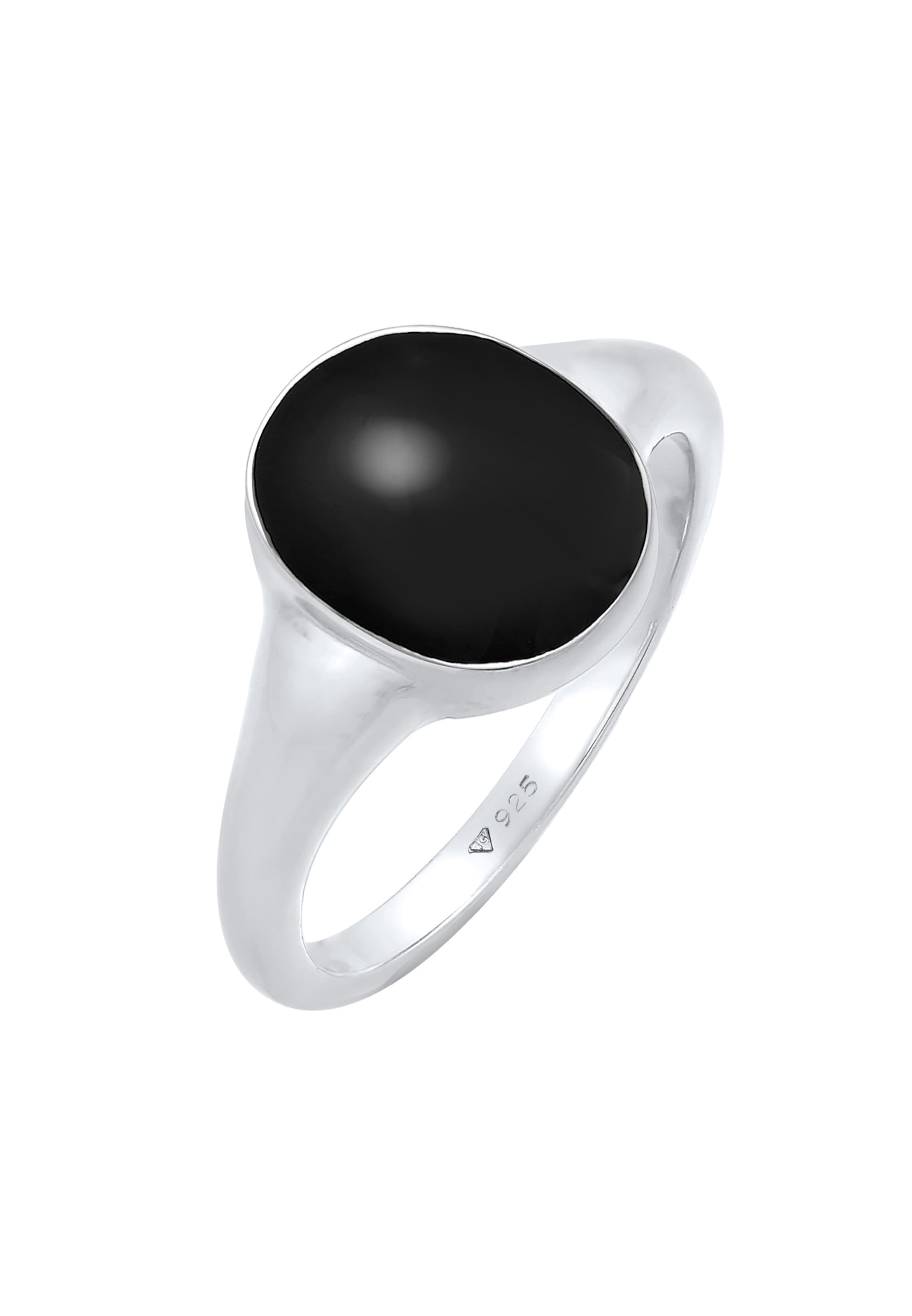 ELLI Ring in Zwart: voorkant