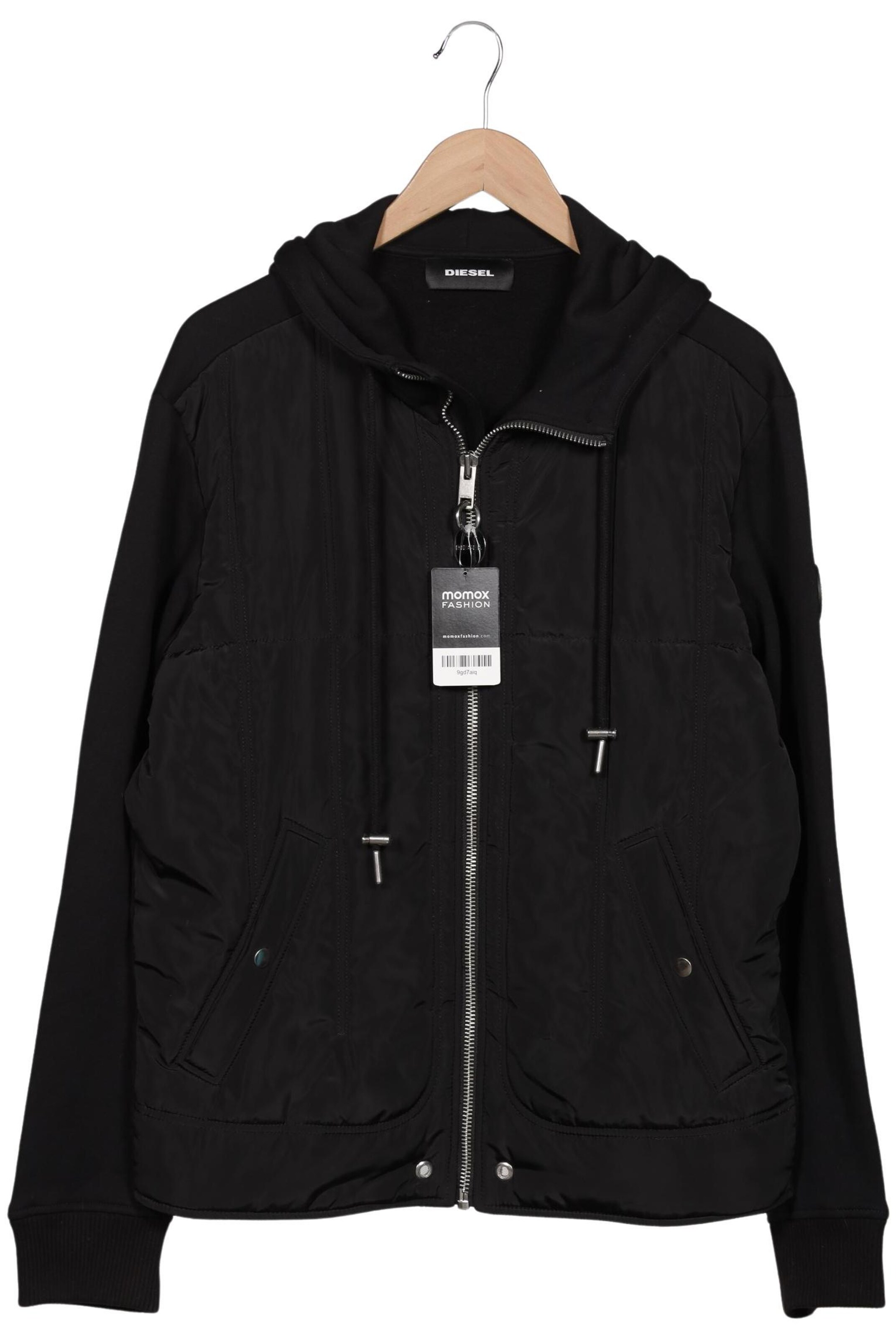 DIESEL Jacke L in Schwarz: Vorderseite
