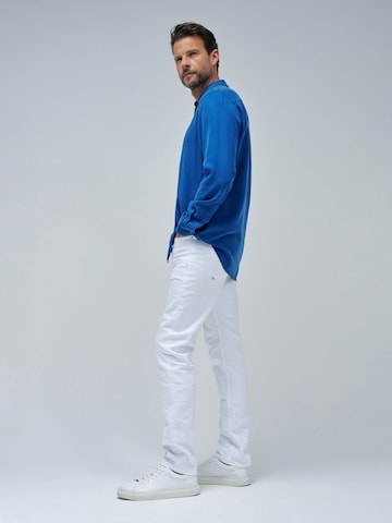 Salsa Jeans Regular fit Button Up Shirt in Blue