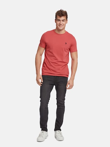 U.S. POLO ASSN. Shirt 'Arjun' in Rood