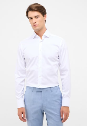 ETERNA Slim fit Zakelijk overhemd in Wit: voorkant
