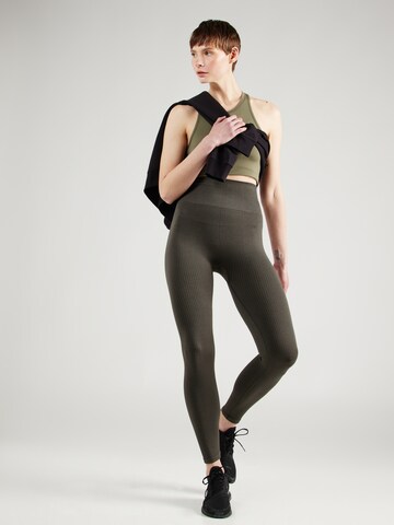 BJÖRN BORG Skinny Workout Pants 'STUDIO' in Grey