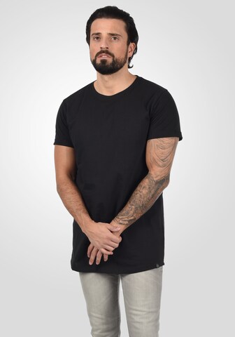 !Solid T-Shirt 'Longo' in Schwarz: predná strana