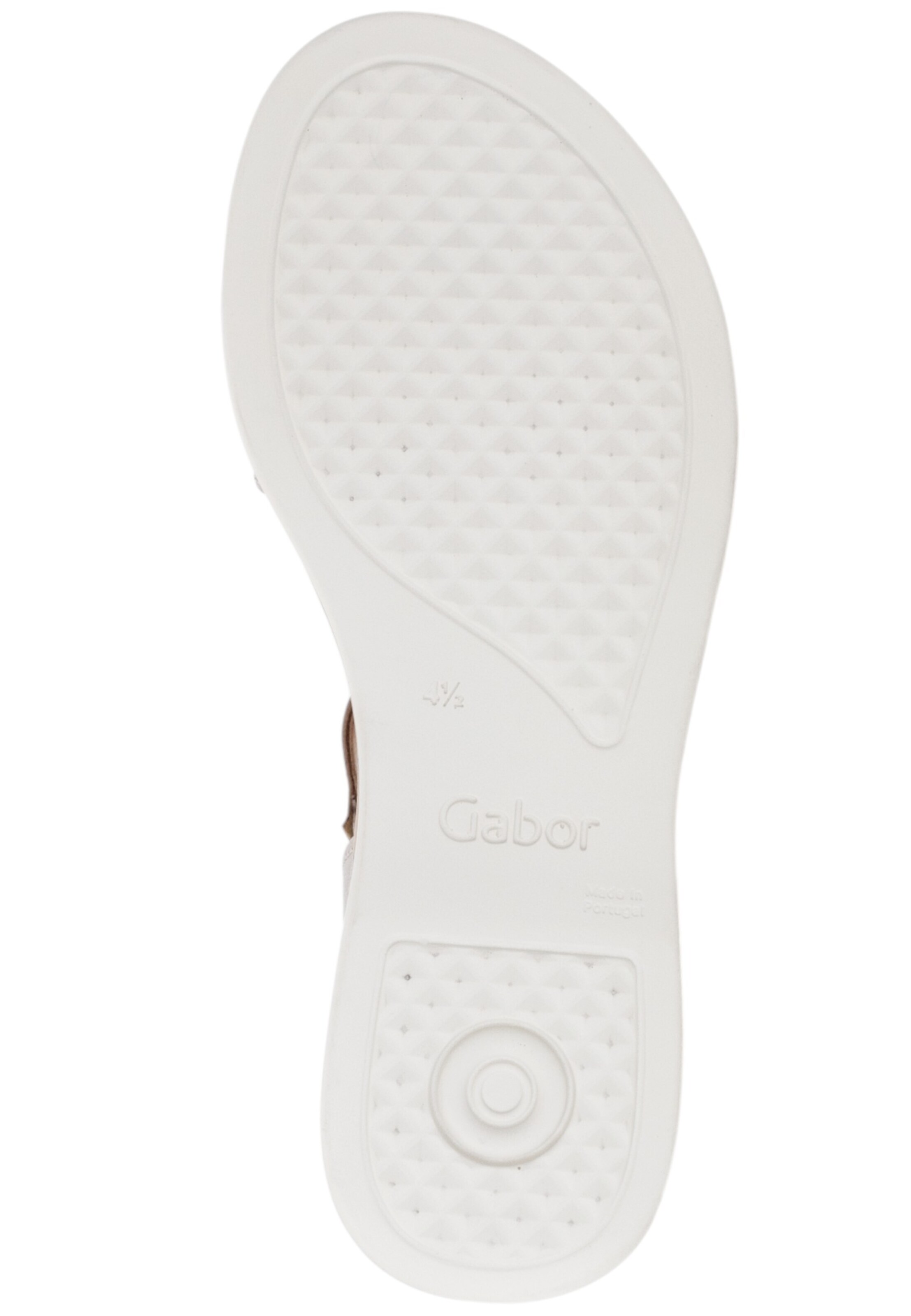 GABOR Sandalen met riem in Zilver