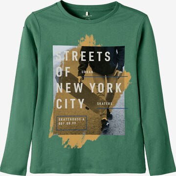 NAME IT Shirt 'Lues' in Green: front