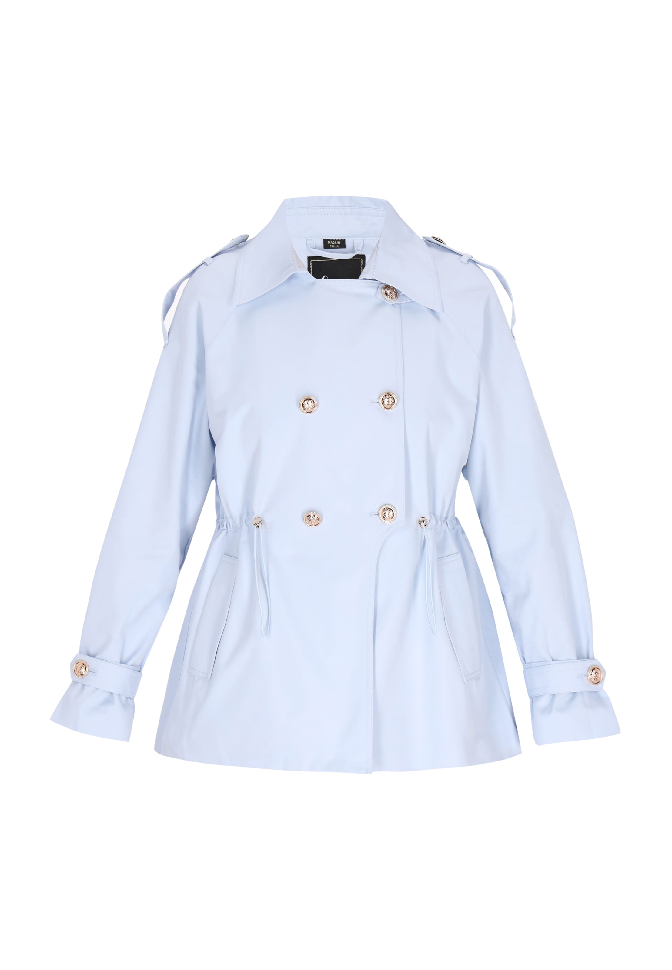 fainaPrijelazni kaput - plava boja: prednji dio