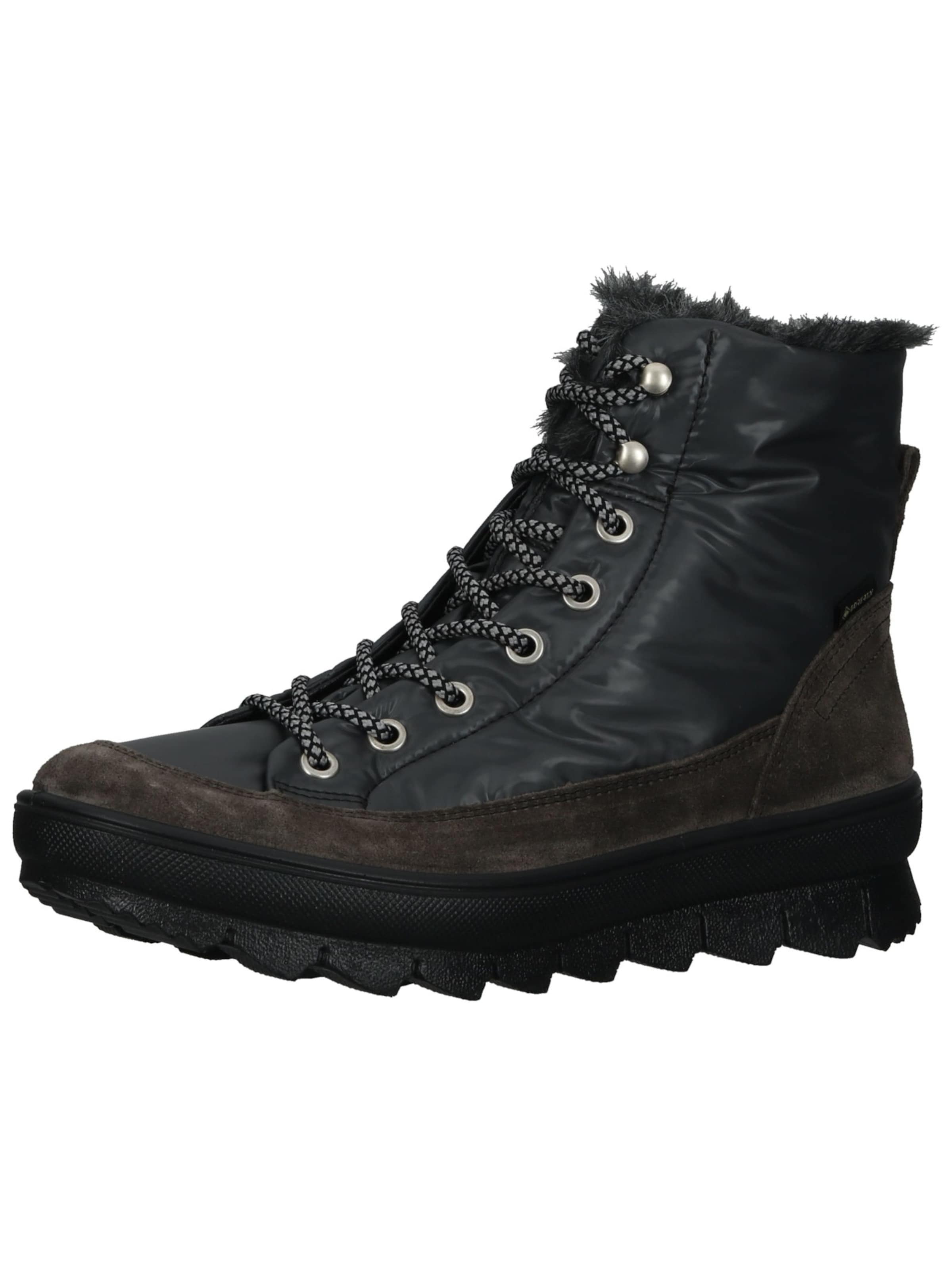 Bottines à lacets Legero en gris : devant
