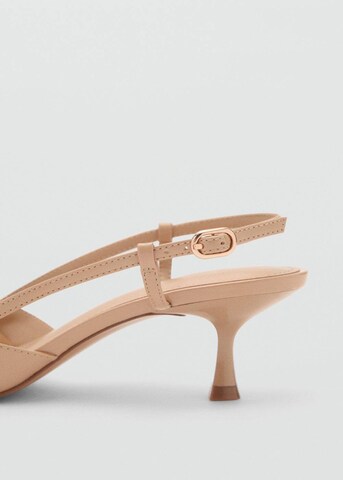 MANGO Pumps 'Tonio' in Beige