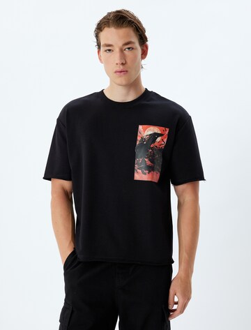 Koton Shirt in Zwart: voorkant