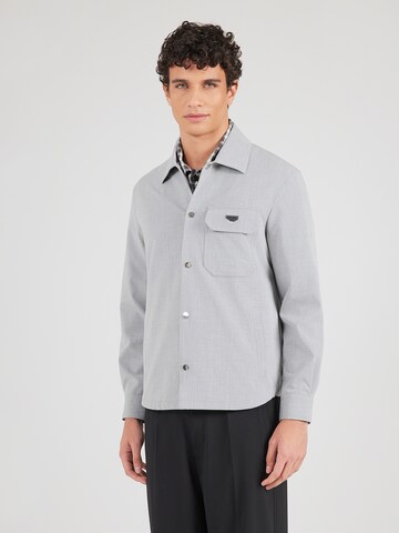 ANTONY MORATO Regular fit Overhemd 'TIRANA' in Grijs: voorkant
