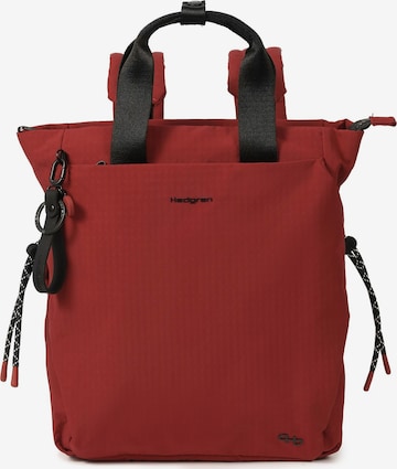 Hedgren Rucksack 'String City' in Rot: Vorderseite