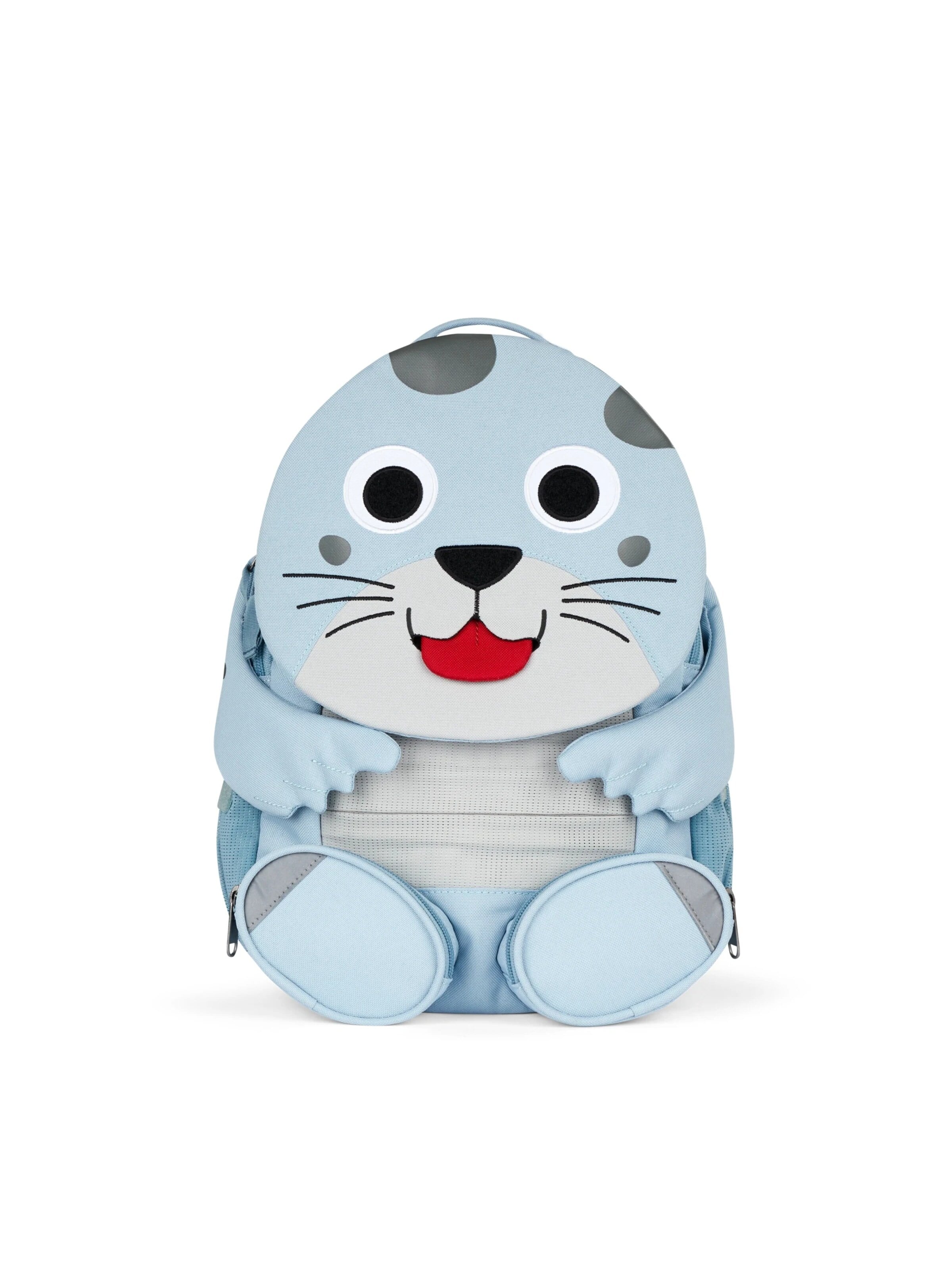 Affenzahn Backpack 'Kinderrucksack Großer Freund' in Blue: front