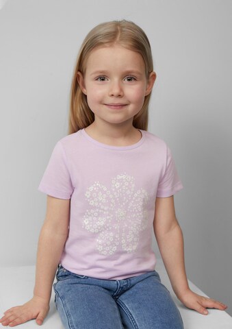 s.Oliver T-Shirt in Lila: Vorderseite