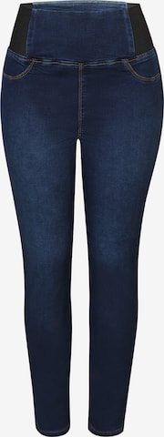 ze-ze Slimfit Jeggings 'Pixie 525' in Blau: Vorderseite