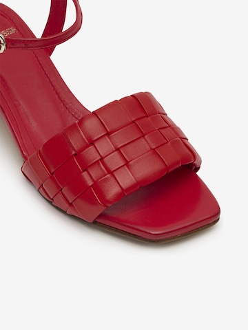 LOTTUSSE Sandals 'Carla' in Red