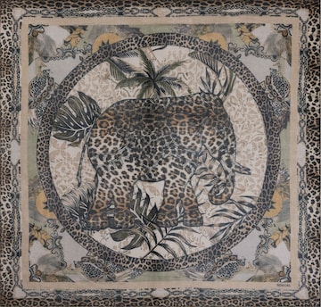 Roeckl Shawl 'WILD ELEPHANT' in Beige: front