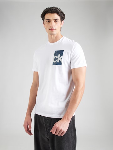Calvin Klein JeansMajica - bijela boja: prednji dio