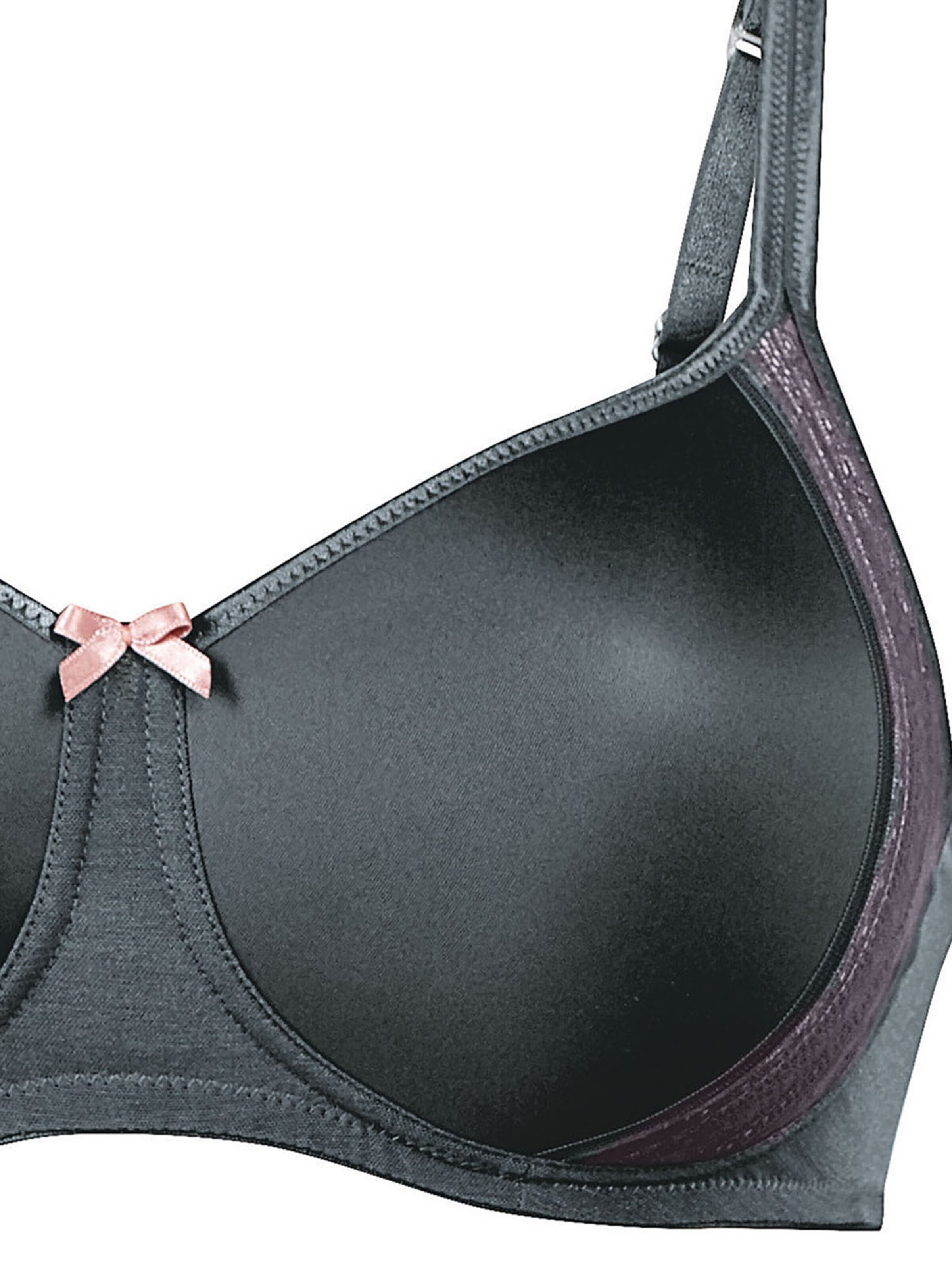 ANITA T-Shirt BH 'Fleur'‌‌‌‌‌‌‌ in Grau