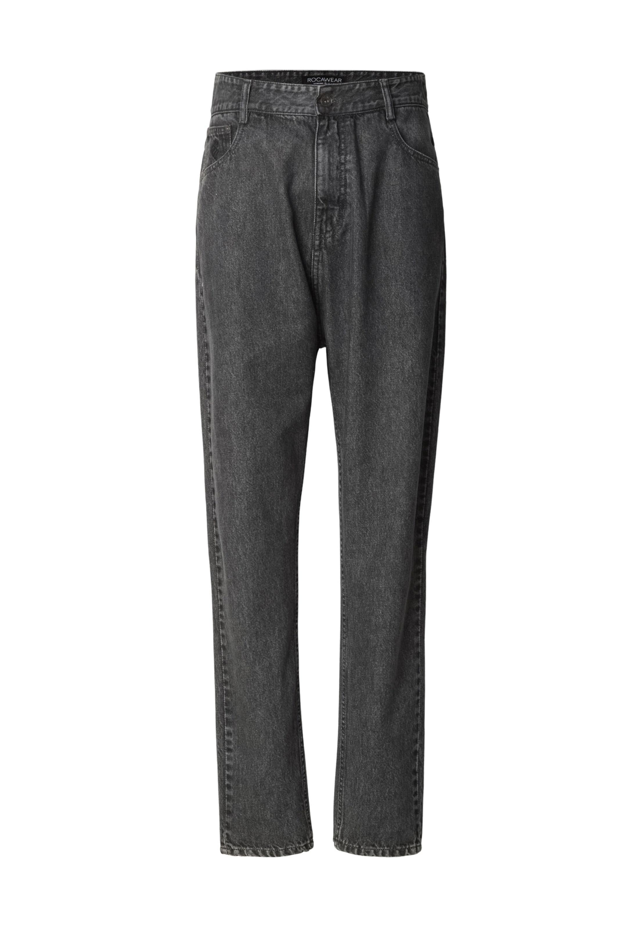 ROCAWEAR Regular Jeans in Grijs: voorkant