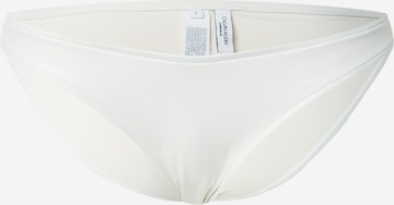 Calvin Klein Swimwear Spodní díl plavek – bílá: přední strana