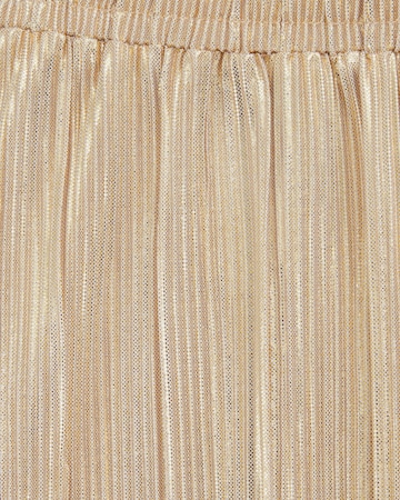 WE Fashion Широкий Штаны в Золотой