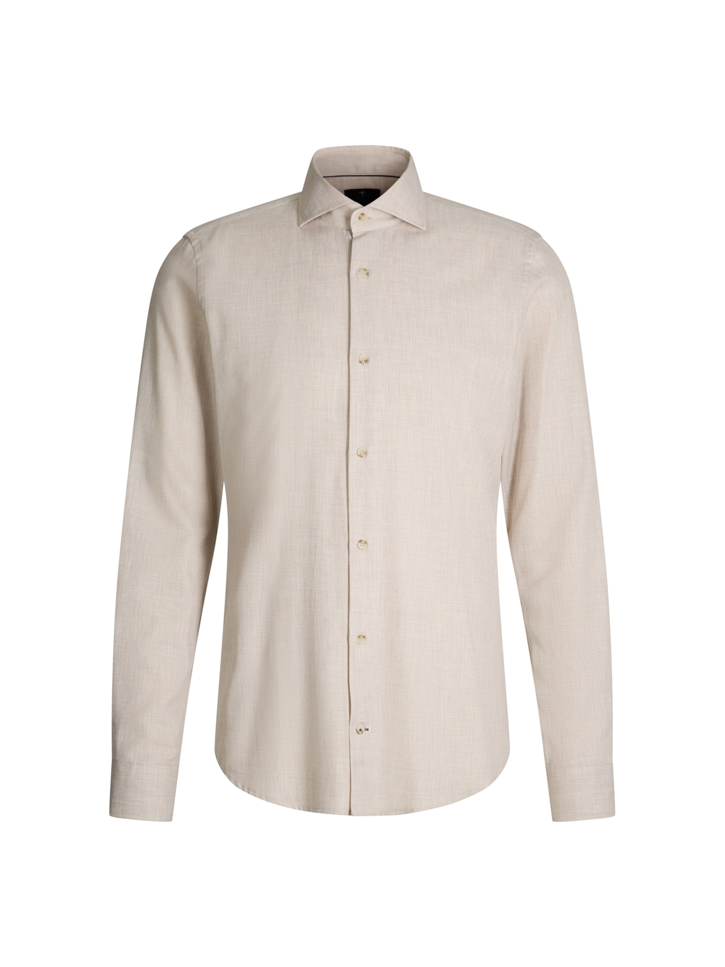 JOOP! Slim Fit Businesshemd 'Pai' in Beige: Vorderseite