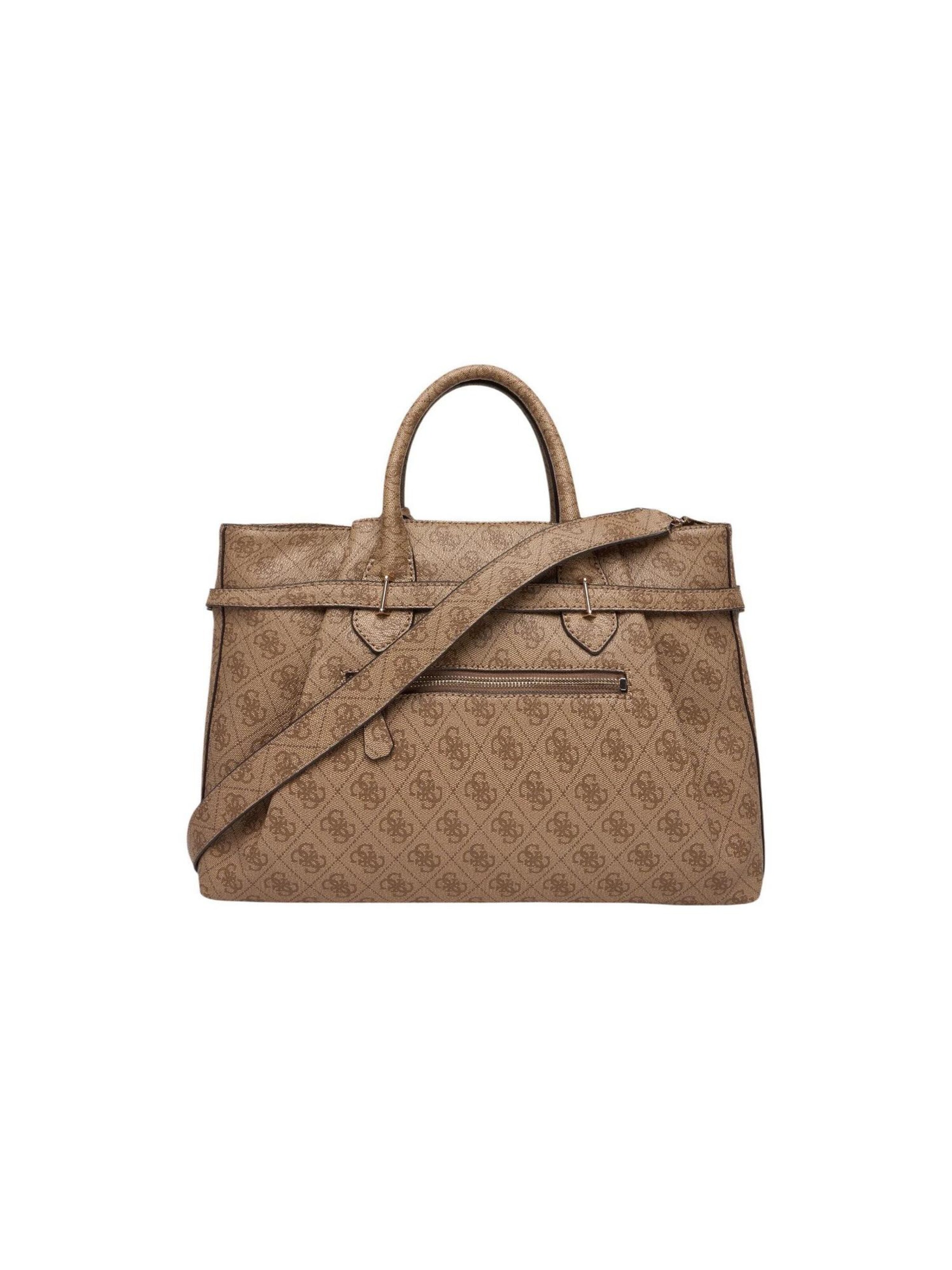 GUESS - Bolso de hombro 'YESBA GIRLFRIEND SATCHEL HWSG78 33070' en beige