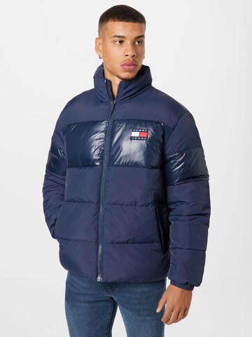 Tommy Jeans - Chaqueta de invierno en azul: frente