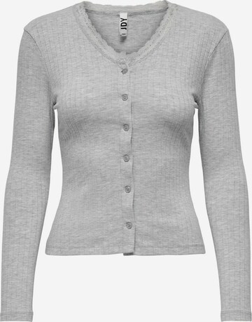 JDY Strickjacke 'Nynne' in Grau: predná strana