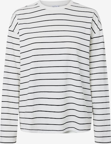 PIECES Shirt 'PCSadie' in White: front