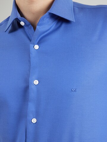 Coupe slim Chemise Michael Kors en bleu