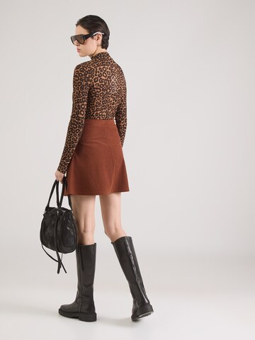 ABOUT YOU - Saia 'Mara Skirt' em castanho