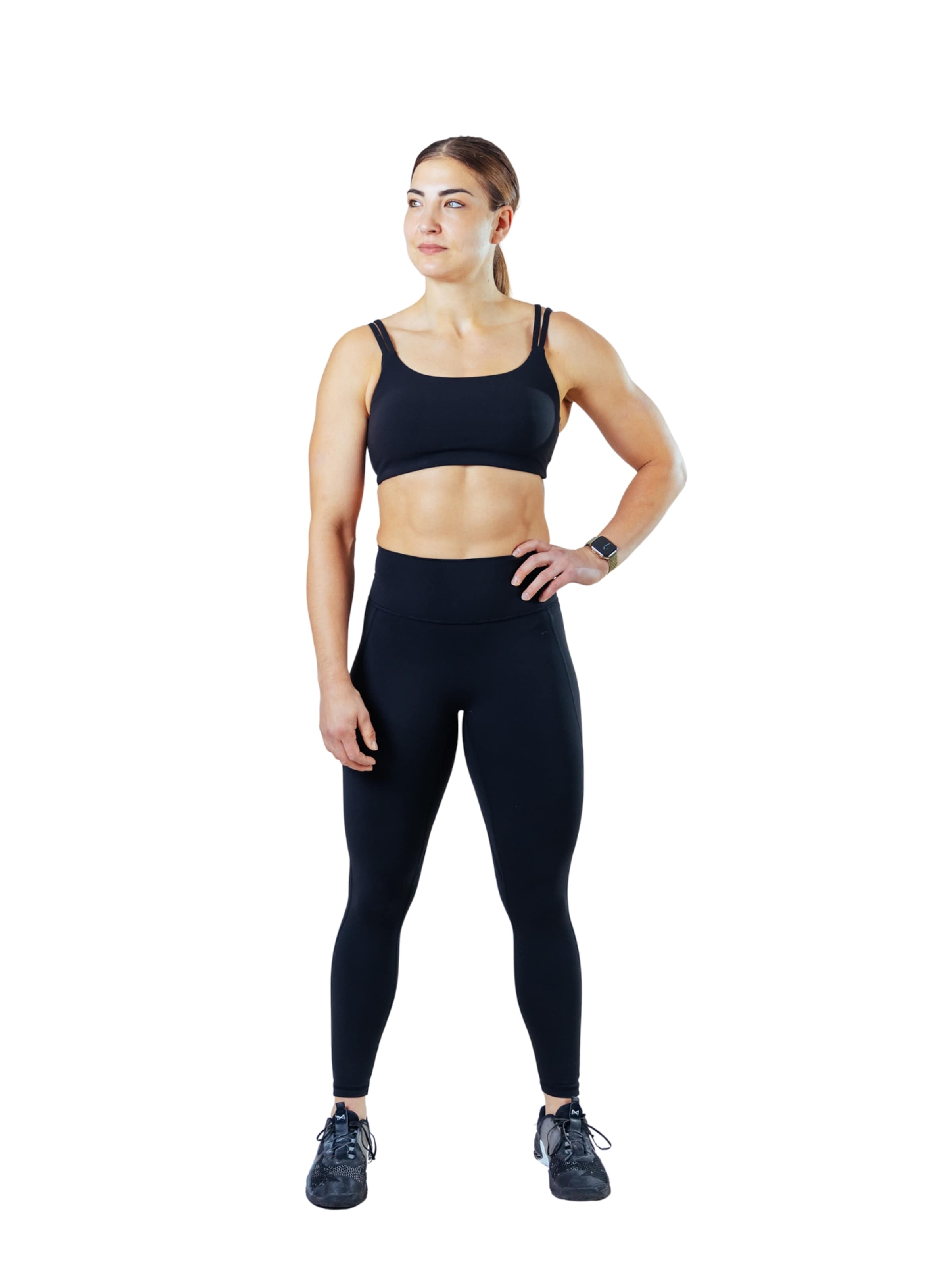 Lifters - Slimfit Leggings 'Compete' en negro