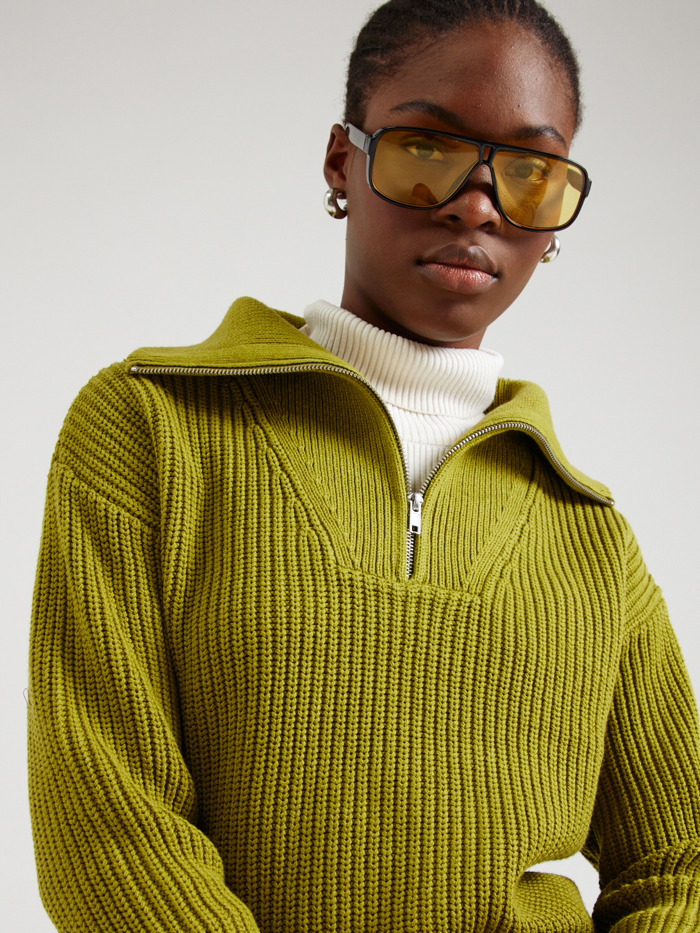 Selected femme trui groen hotsell