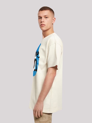 T-Shirt 'The Jam' F4NT4STIC en beige