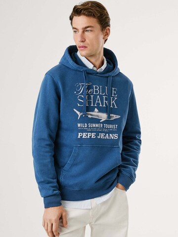 Pepe Jeans Sweatshirt 'Mali' in Blue: front